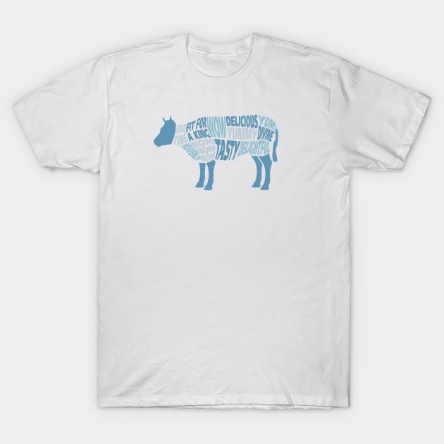 Basics of Beef Cuts T-Shirt by hadleyfoo